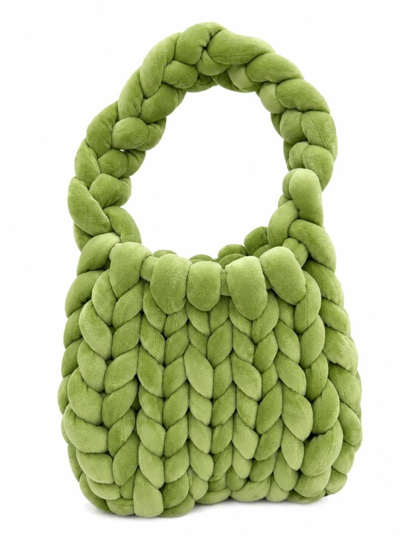 Handmade Braided Crochet Bag
